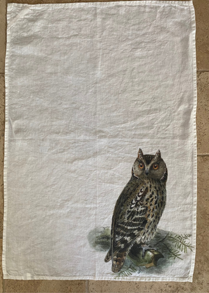 Tea Towel - Owls (Set of 2)