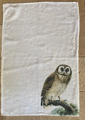 Tea Towel - Owls (Set of 2)