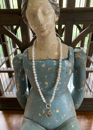 Pearl Necklace - 40cm Baroque Strand