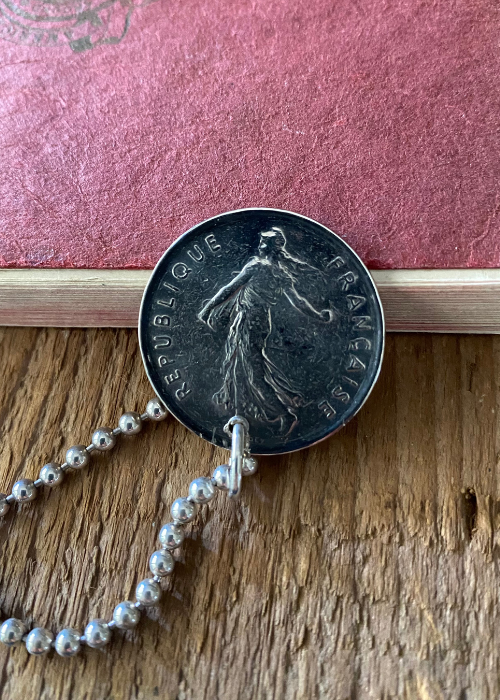 Pendant - French Silver Coin