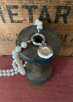 Pendant - Sterling Silver Round Bee