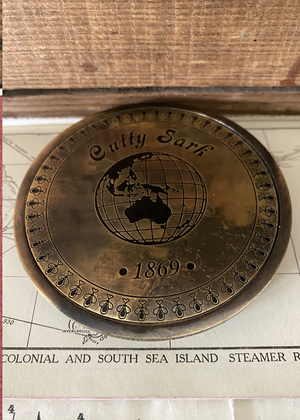 Compass - Brass With Engraving