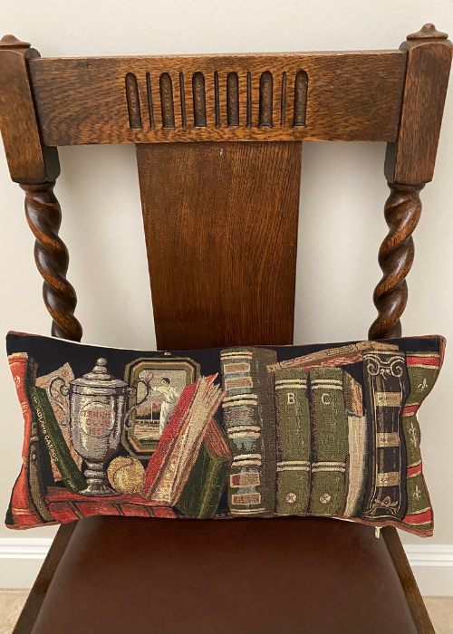 Cushion - Library With Trophy