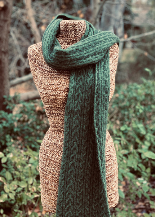 Scarf - Cable Jungle