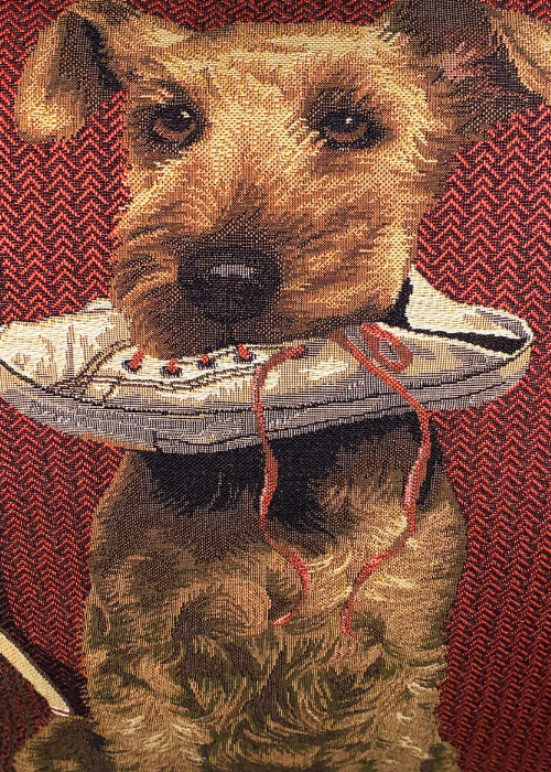 Cushion - Terrier Tennis Theme