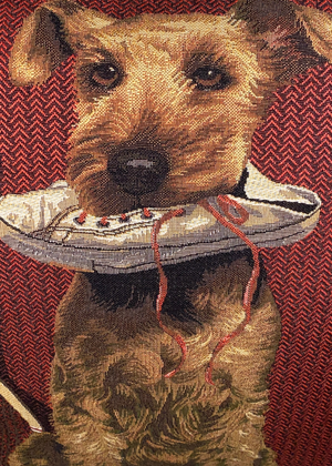 Cushion - Terrier Tennis Theme