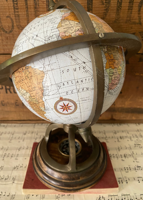 Globe - With Compass