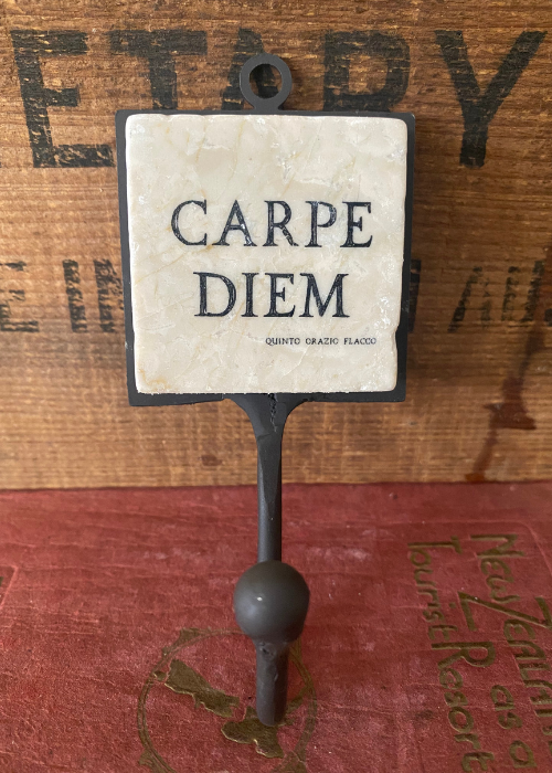 Wall Hook - Carpe Diem