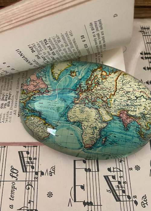 Paper Weight - Map