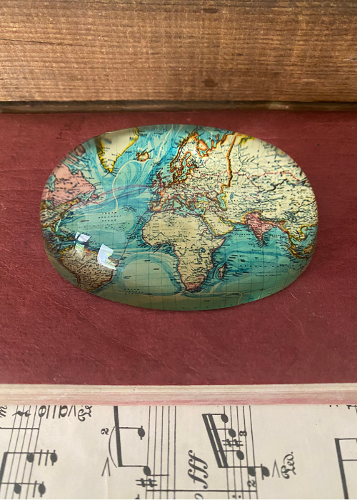 Paper Weight - Map