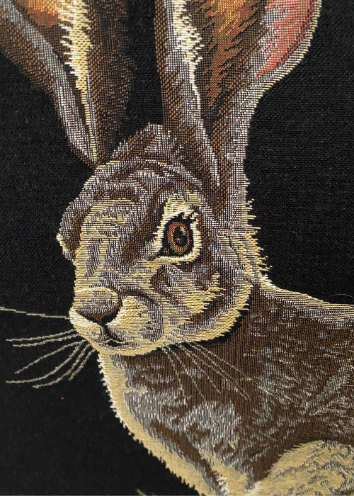 Cushion Hare - Black