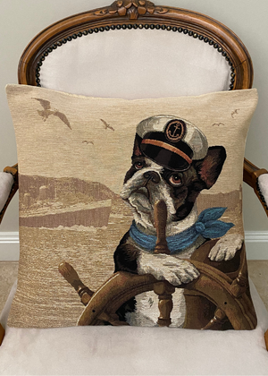 Cushion - Sailor Dog