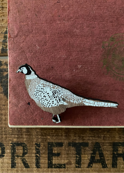 Brooch - Pheasant
