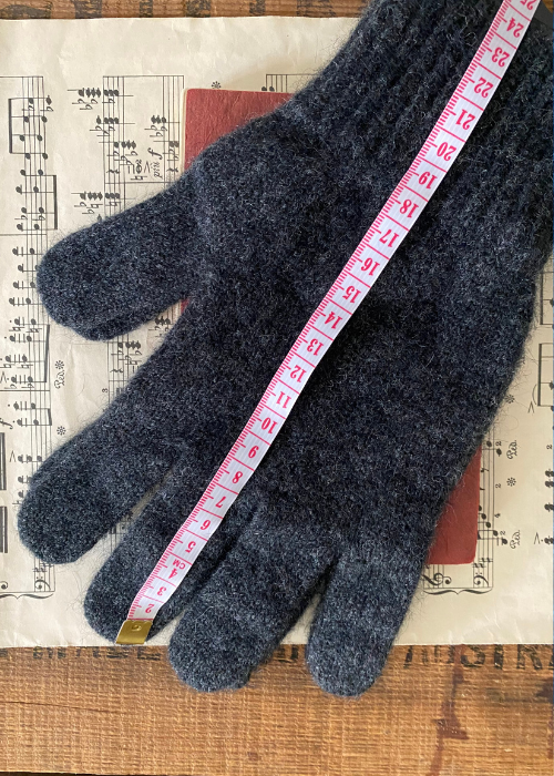 Gloves - Possum - Large - Charcoal