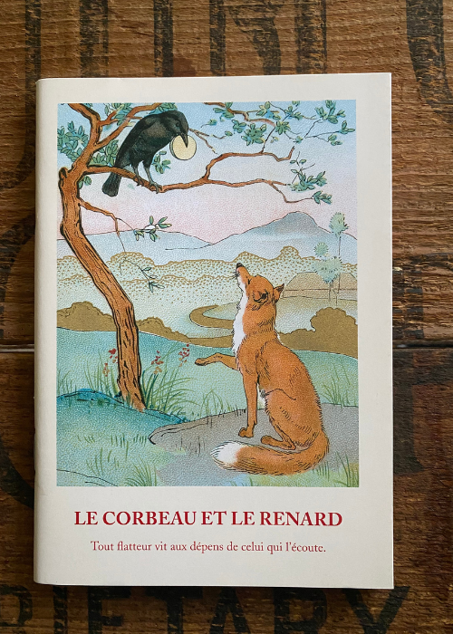 Notebook - Fox And Crow Fable