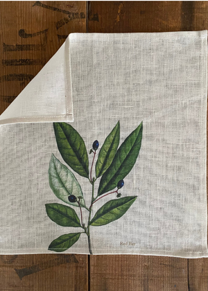 Linen Napkins - Tree Branch Design