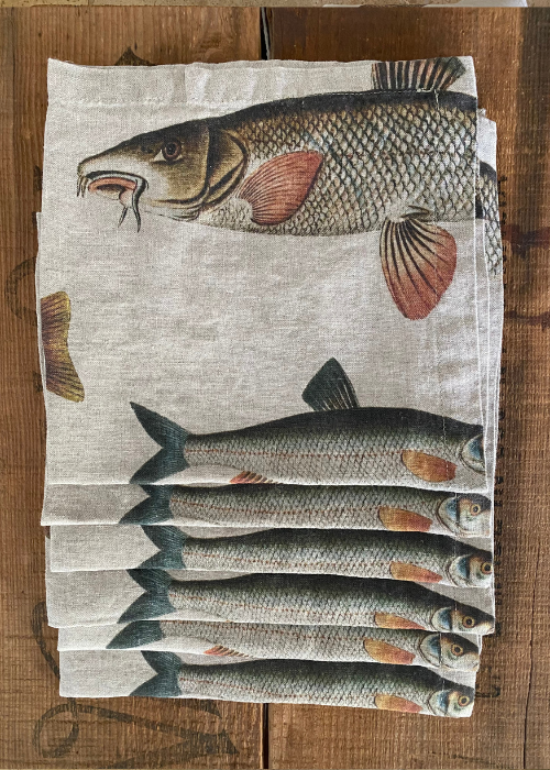 Napkins - Fish (Set of 6)