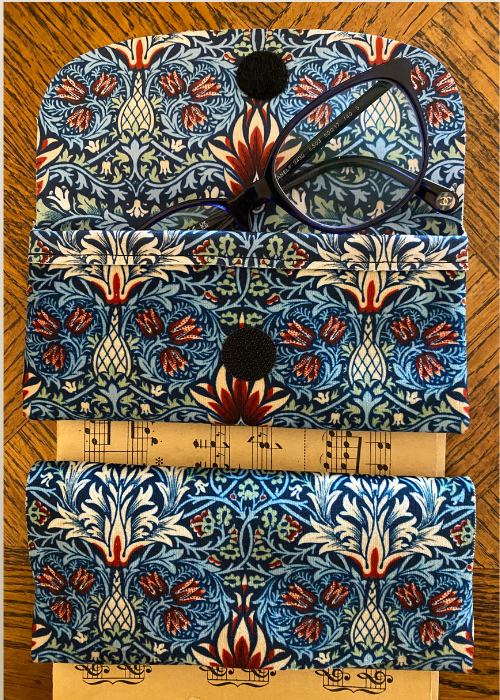 Glasses Case - Velour - Snakeshead