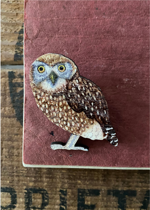 Brooch - Owl