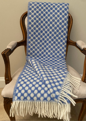 Throw Rug - Blue Spot