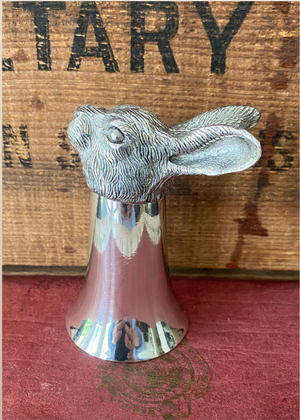 Stirrup Cup - Pewter Hare