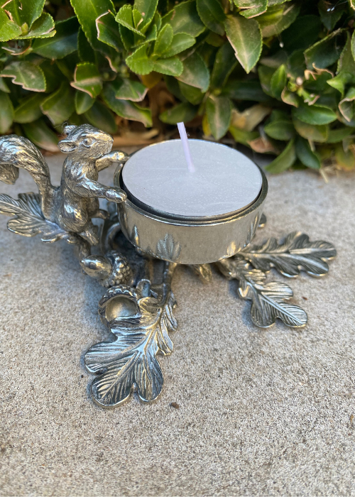 Tealight Holder - Squirrel