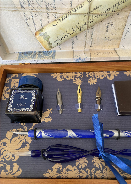 Calligraphy Set - Blue
