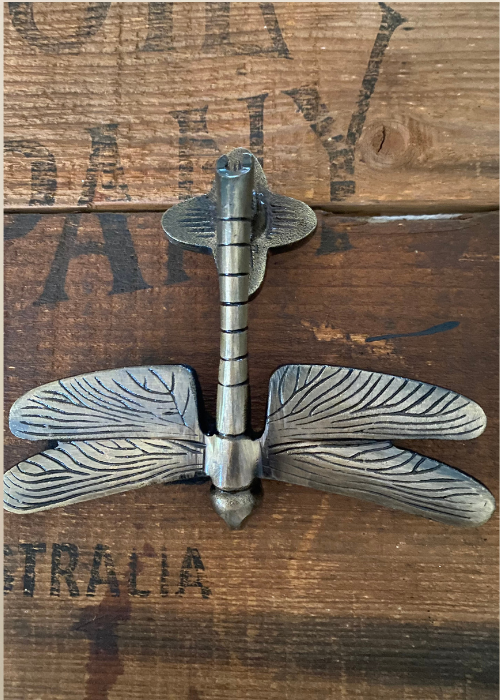 Door Knocker - Cast Iron Dragonfly
