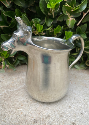 Jug - Pewter Cow