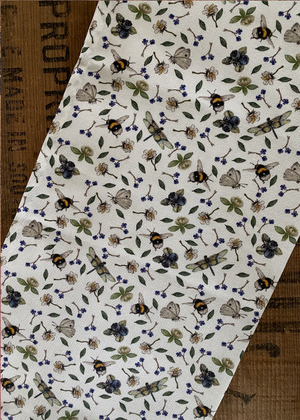 Tea Towel - Cotton - Meadow Design