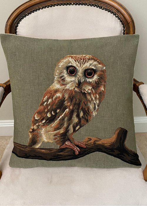 Cushion - Owl On Branch