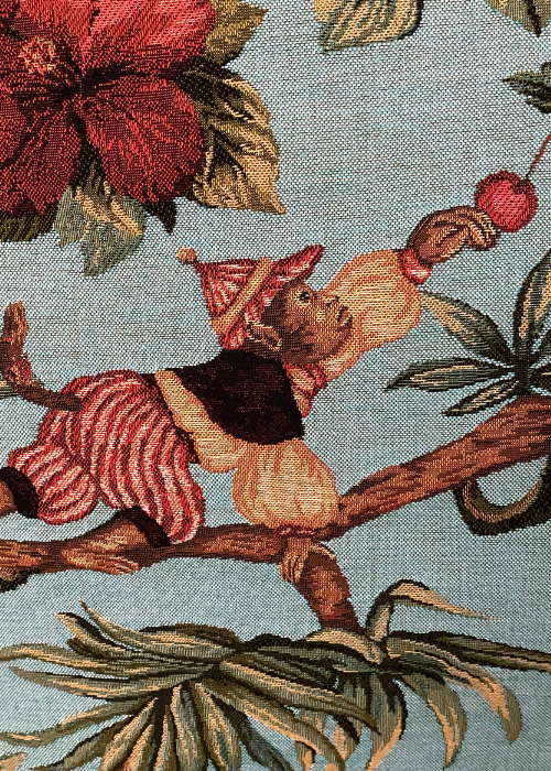 Cushion - Monkey Red