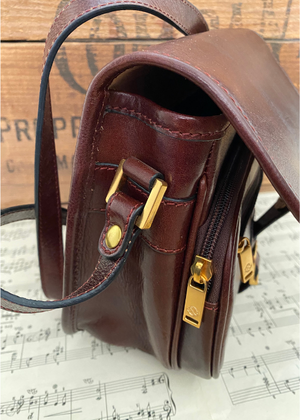 Handbag - Leather Dark Brown