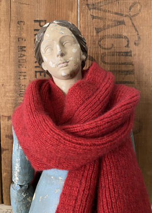 Scarf - Possum - Red