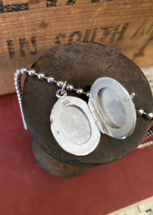 Locket - Sterling Silver With Bee