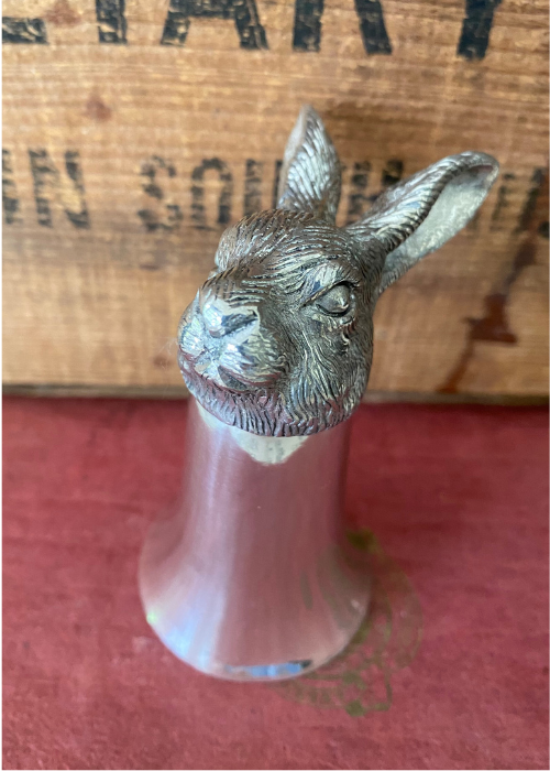 Stirrup Cup - Pewter Hare
