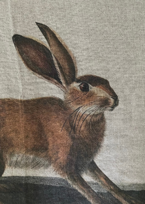 Tea Towel - Squirrel and Hare