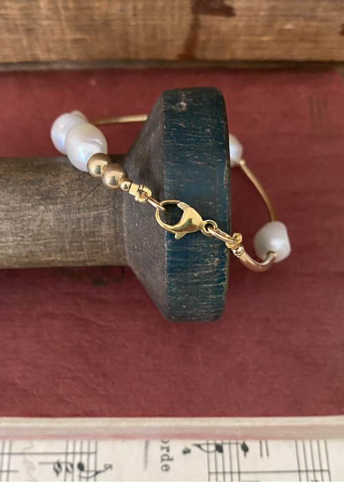 Bracelet - Fresh Water Pearl And Gold Filled