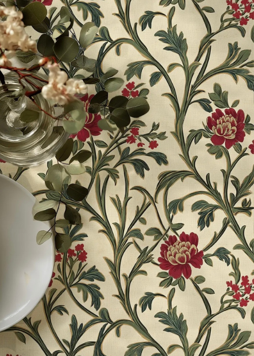 Tablecloth - Linen - Floral Design