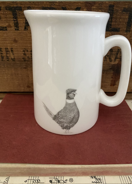 Jug - Fine Bone China - Pheasant