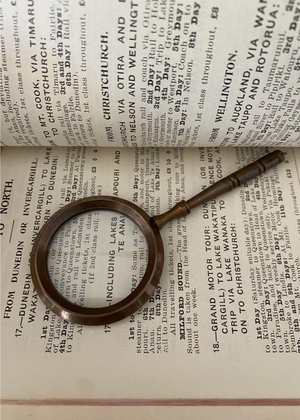 Magnifier - Small Brass