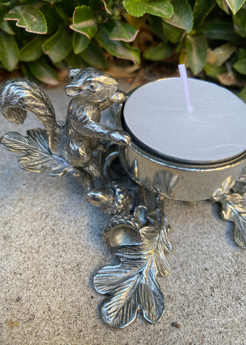 Tealight Holder - Squirrel