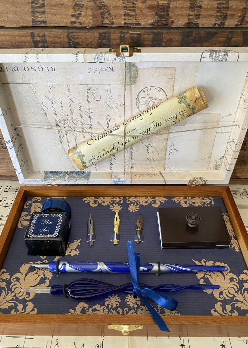 Calligraphy Set - Blue