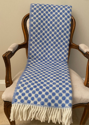 Throw Rug - Blue Spot