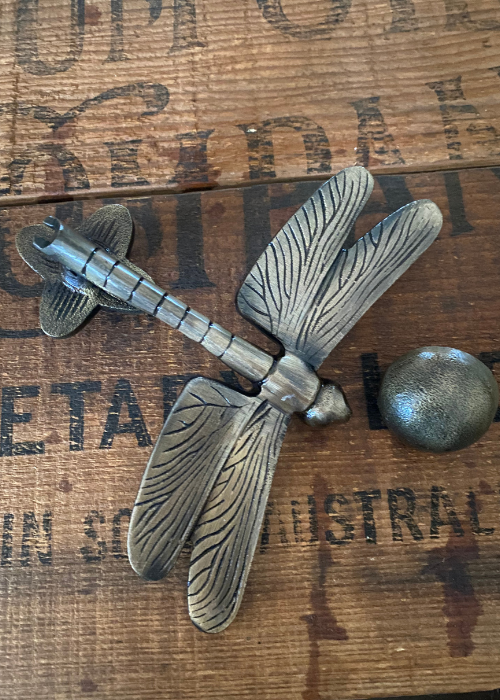 Door Knocker - Cast Iron Dragonfly