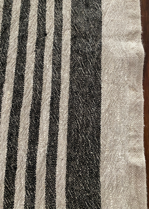 Table Runner - Black Stripe