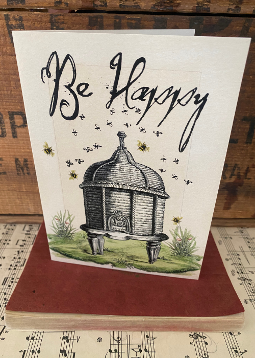Greeting Card - Bee Hive