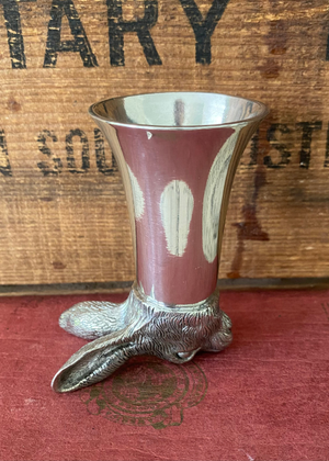Stirrup Cup - Pewter Hare