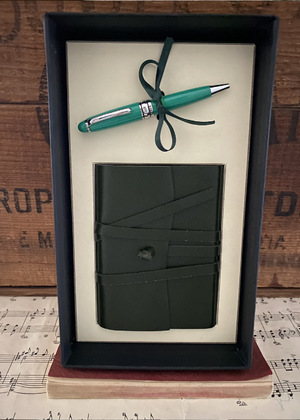 Journal - Leather - Green
