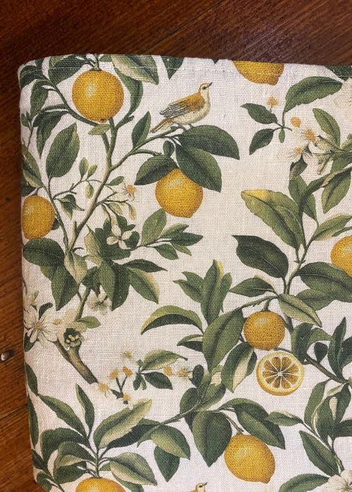 Tablecloth - 100% Linen - Lemons